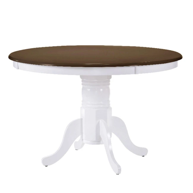 NIRVANA Table D106 White/Walnut