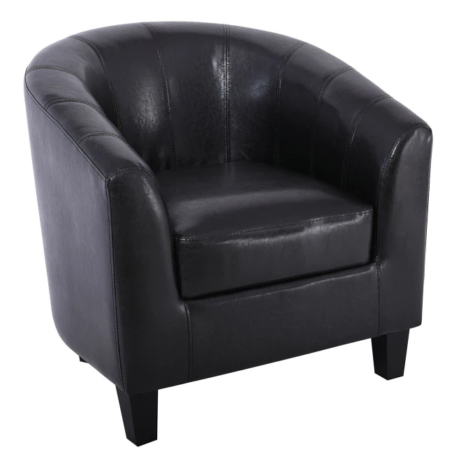 BOGA Armchair Dark Brown Pu