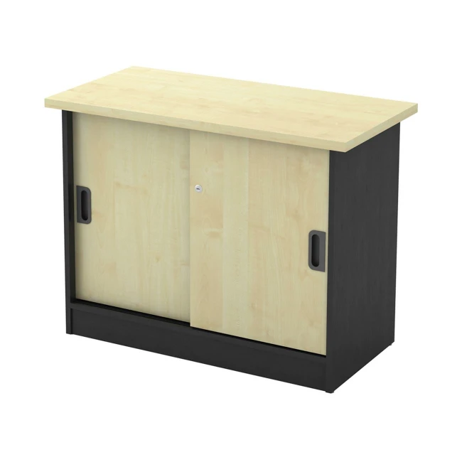 Side Cabinet-A DG/Beech 90x45x70