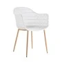 BERRY Armchair Metal Natural/PP-UV White