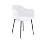 BERRY Armchair Metal Black/PP-UV White