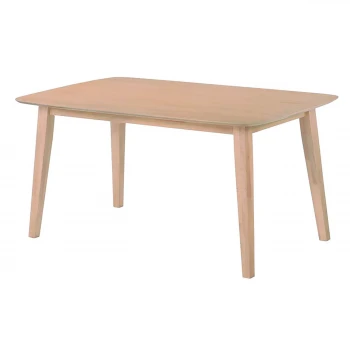 DOM Table 160x90 Smoke Beech