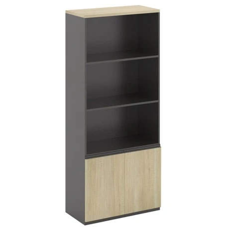 PROJECT Bookcase Sonoma/Grey