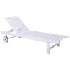 LUGANO Lounger White Acacia
