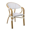 VEGERA Armchair Alu Natural/Textilene Ecru
