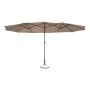 UMBRELLA Oval 270x450cm Steel Anthracite/Fabric Beige
