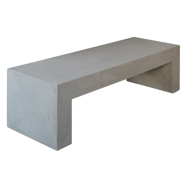 Concrete Πάγκος 150X40Cm Cement Grey