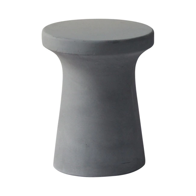 Concrete Σκαμπώ D.35Cm Cement Grey