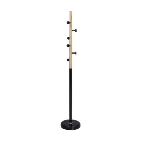 NORDIC Hanger - Coat Stand Steel Black/Natural
