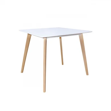 MARTIN Τραπέζι 80x80cm Άσπρο
