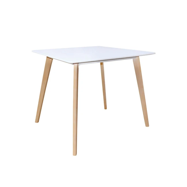 MARTIN Table 80x80cm White