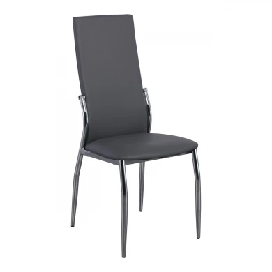 FRESH Chair K/D Chromed Frame/Grey Pvc