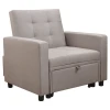 IMOLA Armchair-Bed / Fabric Cappuccino