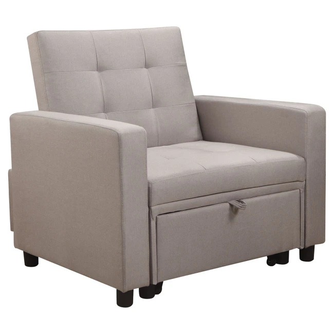 IMOLA Armchair-Bed / Fabric Cappuccino