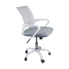 BF2101-SW (with relax) Office Chair White/Mesh Grey