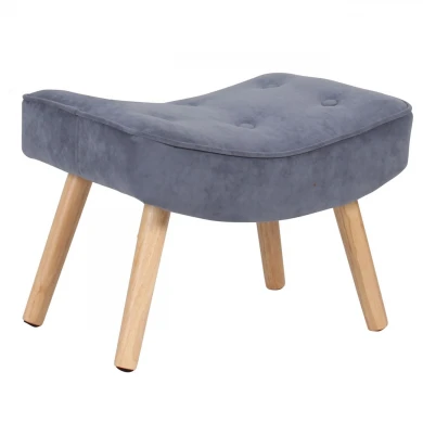 ALMA Stool / Velure Light Blue (K/D)