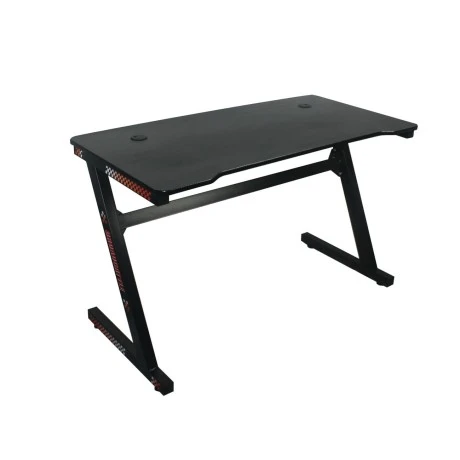 Γραφείο Gaming MDF - μεταλλικό χρώμα μαύρο 120x60x75εκ.