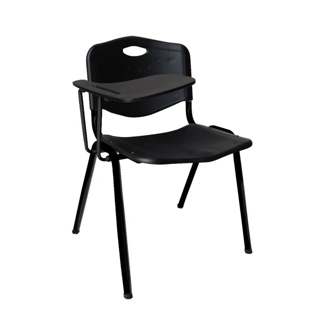 STUDY Chair Desk Steel Black / PP Μαύρo