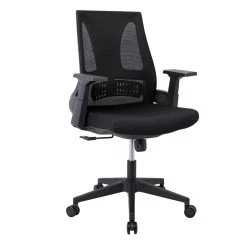 Καρέκλα γραφείου BF8760 ύφασμα mesh χρώμα μαύρο 66x64x96/106εκ. Καρέκλα γραφείου BF8760 ύφασμα mesh χρώμα μαύρο 66x64x96/106εκ.