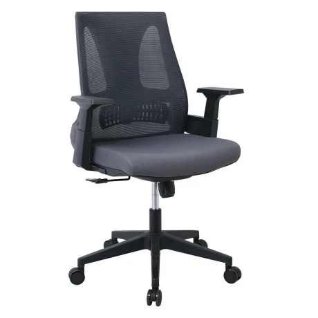 Καρέκλα γραφείου BF8760 ύφασμα mesh χρώμα γκρι 66x64x96/106εκ.