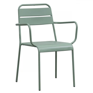 BRIO Stacking Armchair-Pro Metal Sandy Green 5635C