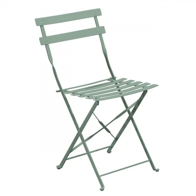 ZAPPEIOU Pantone Folding Chair Metal Sandy Green 5635C