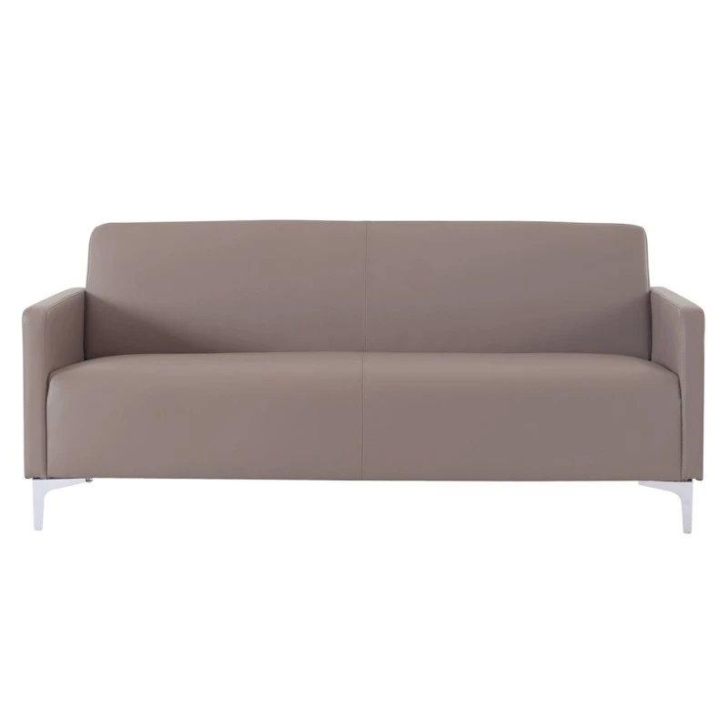 STYLE 2-Seater K/D Sofa Cappuccino Pu