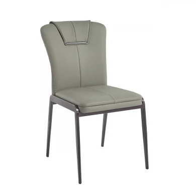 ANDRIA Chair Metal Black/Pu Green