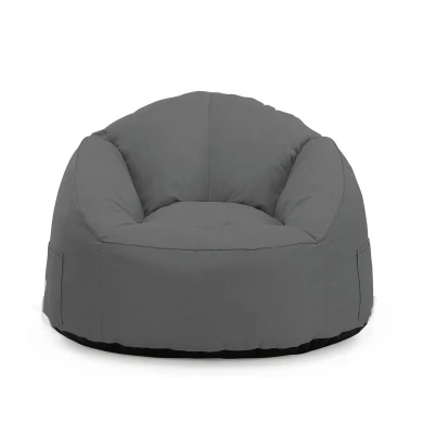 JAZZ Lounger Bean Bag Dark Grey 100% waterproof