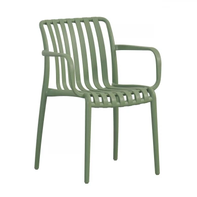 MODA-H Stackable Armchair PP-UV Green