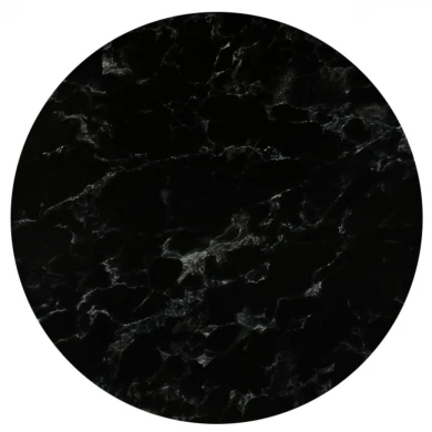 HPL Table Top D.70cm/12mm Black Marble (UV)