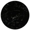 HPL Table Top D.80cm/12mm Black Marble (UV)