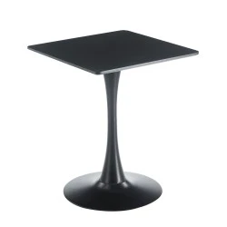 BREAK Table 60x60cm Black Color, MDF-Metal BREAK Table 60x60cm Black Color, MDF-Metal