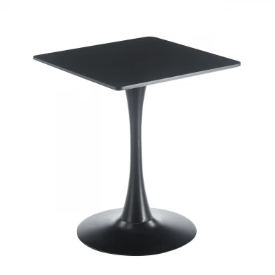 BREAK Table 60x60cm Black Color, MDF-Metal