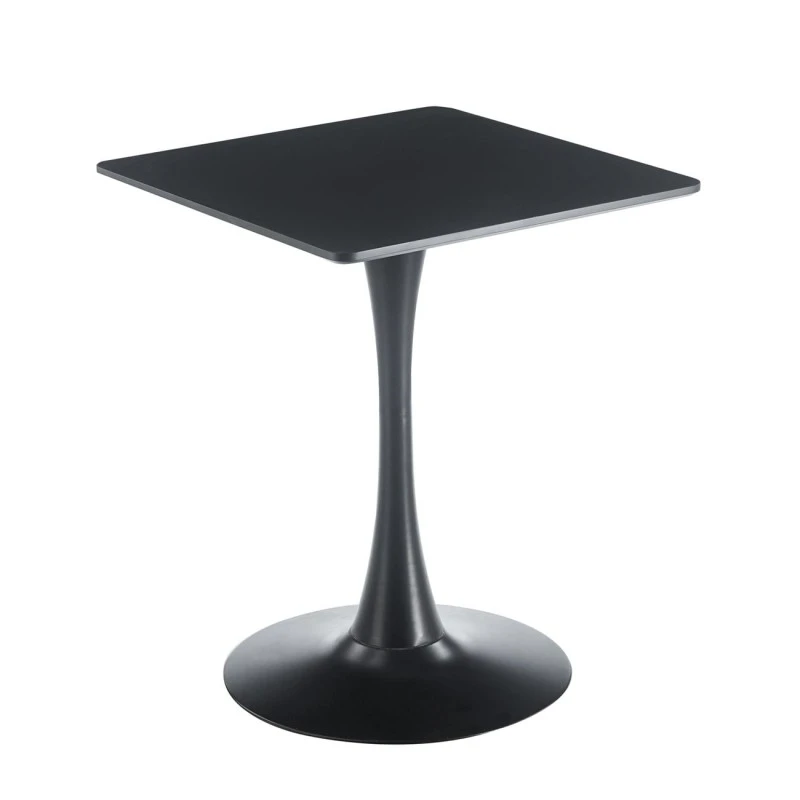 BREAK Table 60x60cm Black Color, MDF-Metal
