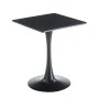 BREAK Table 60x60cm Black Color, MDF-Metal