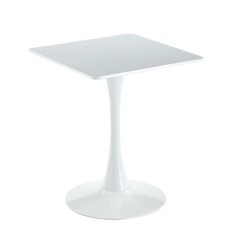 BREAK Table 60x60cm White Color, MDF-Metal