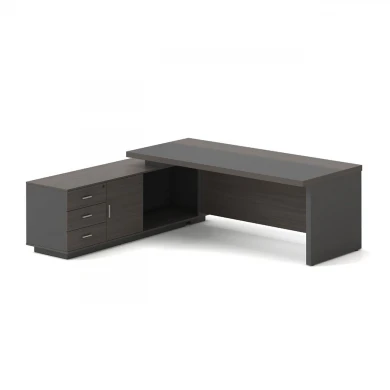 VIP Desk (LEFT) 200x180cm Grey Walnut