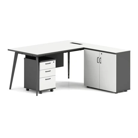 STATUS Reversible Desk 180x80cm Grey/White
