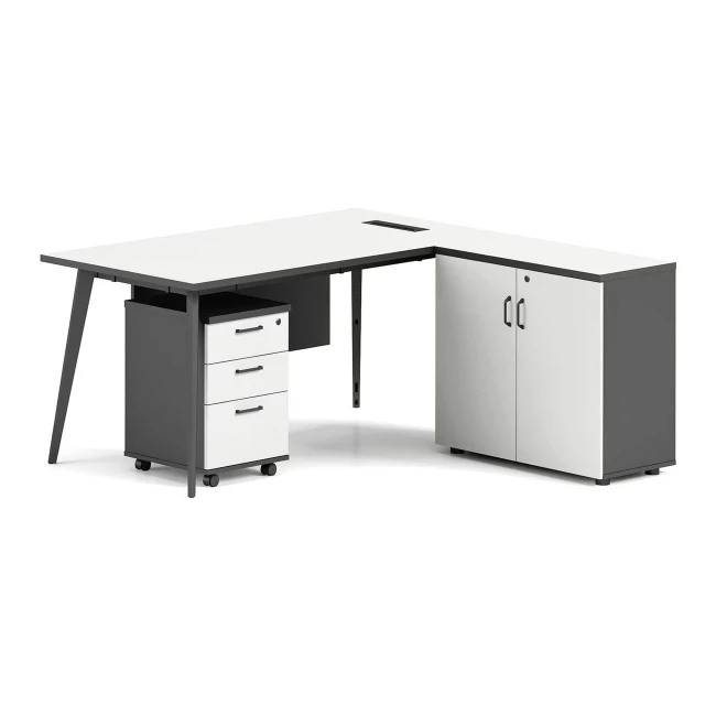 STATUS Reversible Desk 180x80cm Grey/White