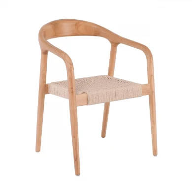 LEXY Armchair Natural, Paper Rope