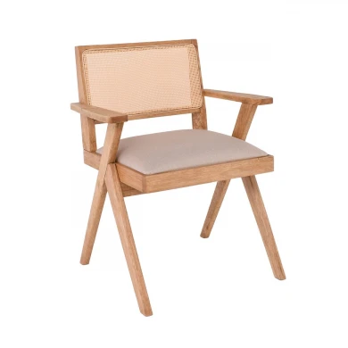MEMORY Armchair Natural, Fabric Sand Beige