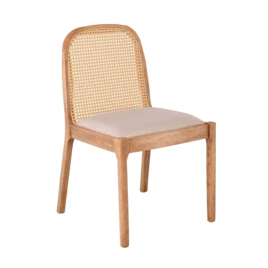 HENLEY Chair Natural, Fabric Sand Beige