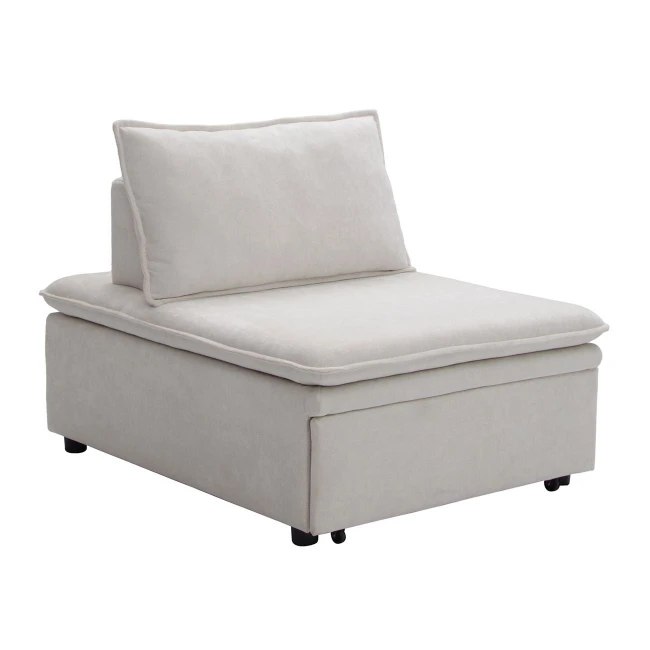 FRANNIE Chair Bed, Fabric Beige