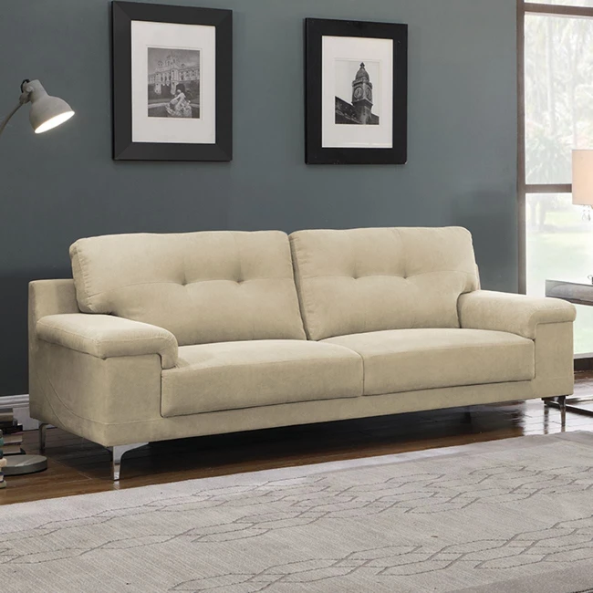 NOTE 3-Seater Sofa Water Repellent Fabric Beige
