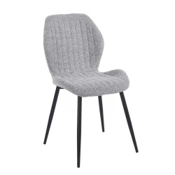 TANGO Chair Metal Black/Fabric Grey TANGO Chair Metal Black/Fabric Grey