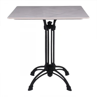 Sintered Stone Table Top 60x60cm/11mm White Marble (under MDF 40x40cm)