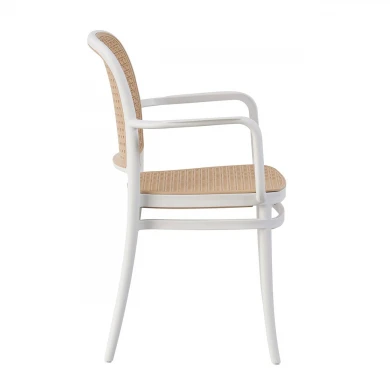 FLORENCE Stacking Armchair PP White/Beige