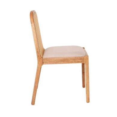 HENLEY Chair Natural, Fabric Sand Beige