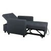 IMOLA Armchair-Bed Dark Grey Fabric